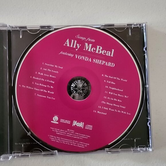Songs From Ally McBeal‎ + Heart and Soul CD Lot by Vonda Shepard – TV Soundtrack - Picture 6 of 12
